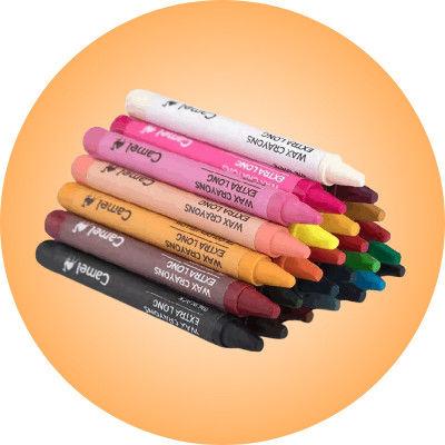 Crayons and Oil Pastels
