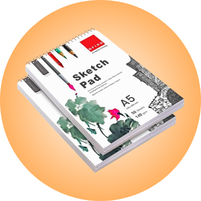 Artist Sketch Pad and Sheets
