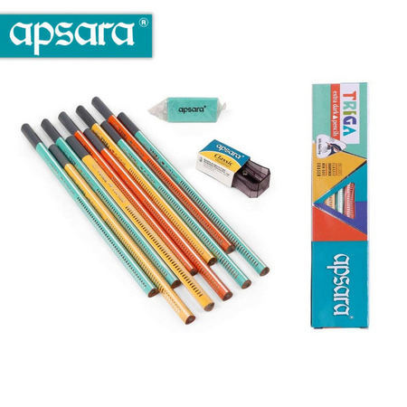 Apsara Triga Triangular Extra Dark Pencils