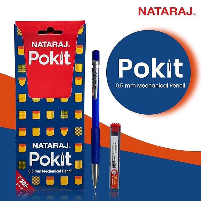 Nataraj Pokit Mechanical 0.5mm Lead Pencil