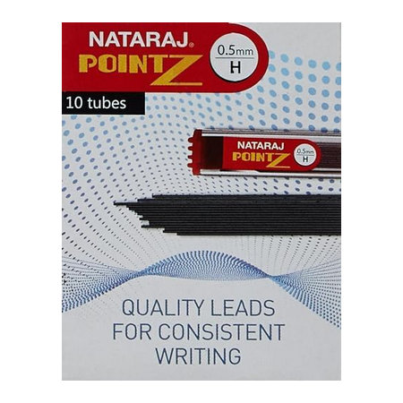 Nataraj Pointz Leads H 0.5 mm (Pack of 10)
