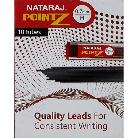 Nataraj Pointz Leads H 0.7 MM (Pack Of 10)