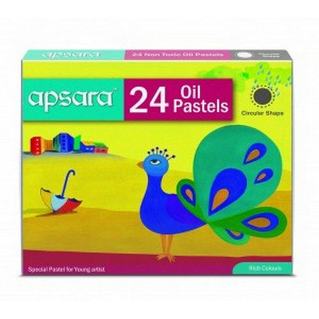 Apsara Oil Pastels 24 Shades