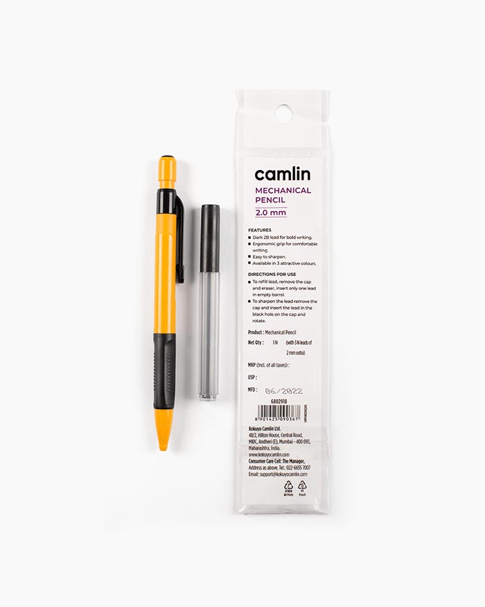 Camlin Mechanical Pencil (Yellow)