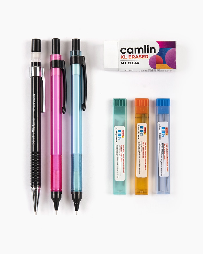 Camlin  3-in-1  Mechanical  Pencils  Pack