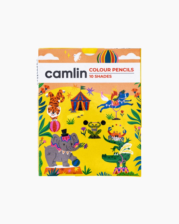 Camlin Colour Pencils-10 shades
