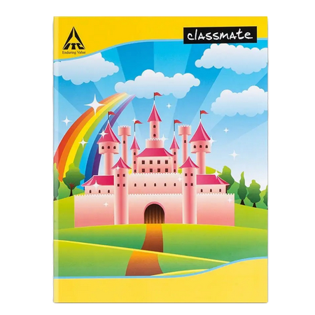 Maths Square - 1 inch Classmate Notebook, 120 pages, 24.0 cm x 18.0 cm, Soft Cover