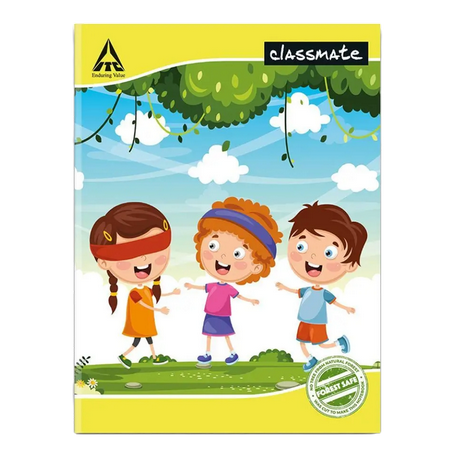 Broad Rule Classmate Notebook, 172 pages, 24.0 cm x 18.0 cm, Soft Cover