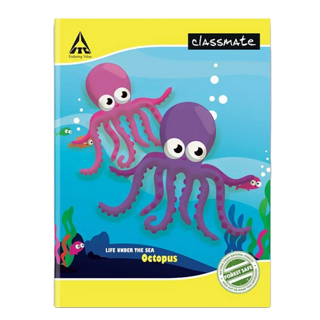 Maths Square - 1 CM, Classmate Notebook,  172 pages, 24.0 cm x 18.0 cm, Soft Cover