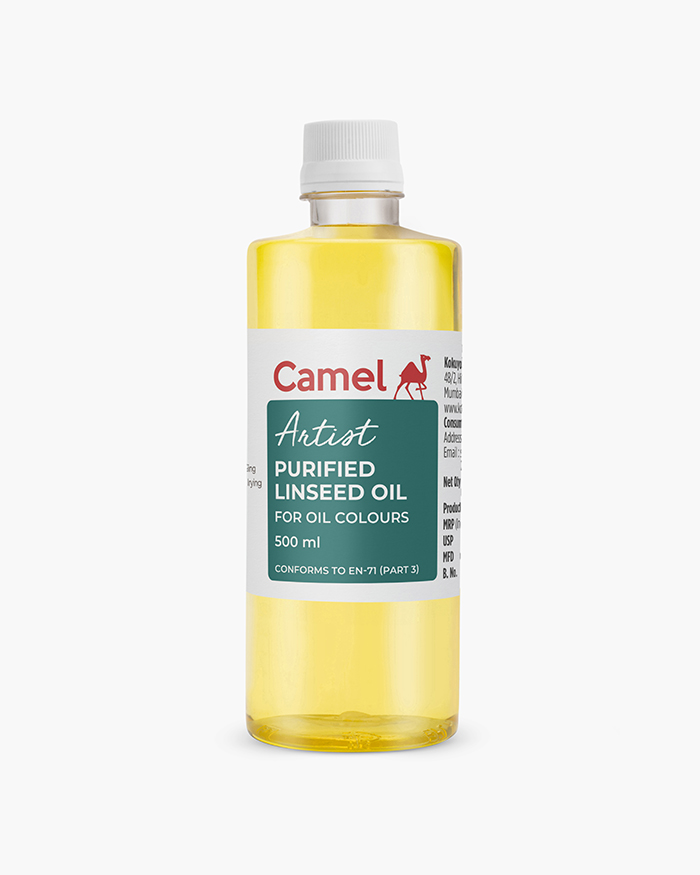Camel Purified Linseed Oil(500mL)