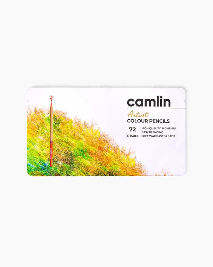 Camlin Artist Colour Pencils-Assorted pack of 72 shades