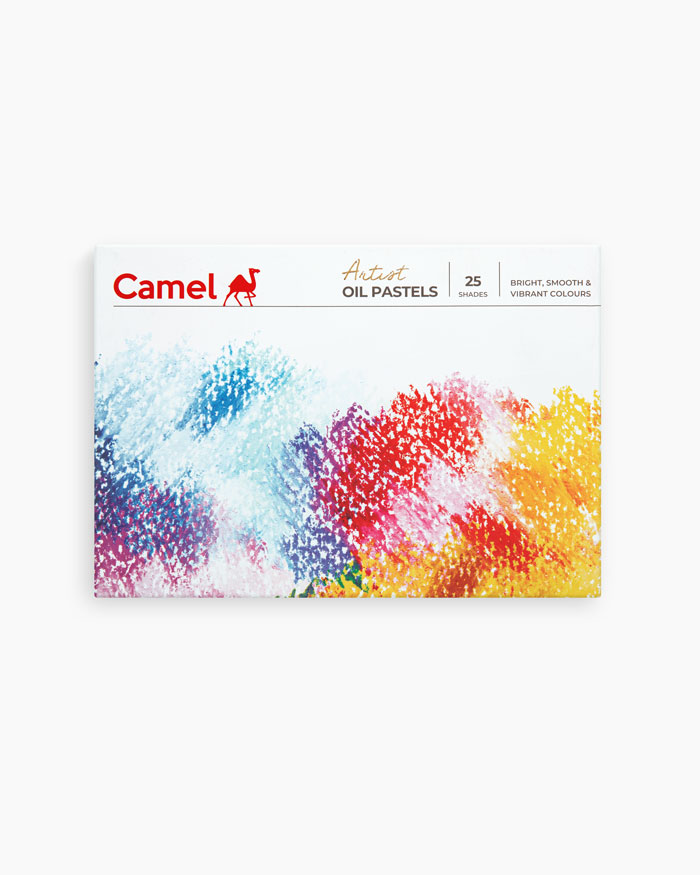 Camel Artist Oil Pastels-Assorted pack of 25 shades