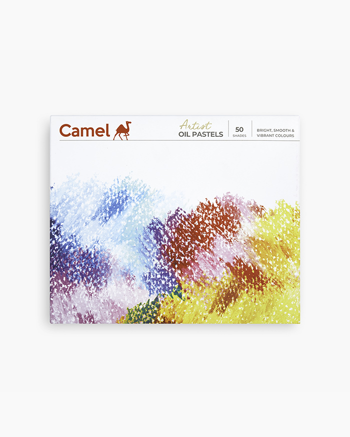 Camel Artist Oil Pastels-Assorted pack of 50 shades