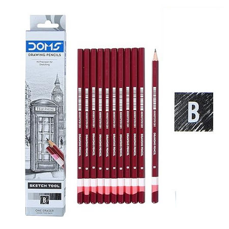 DOMS Drawing Pencil (Grade B)